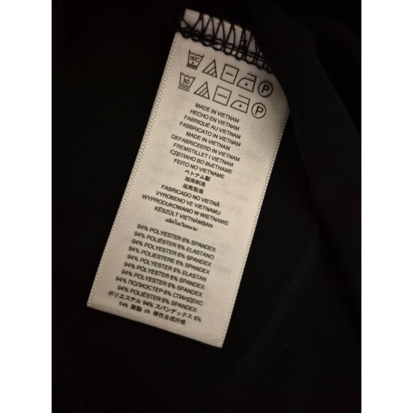 Michael Kors Wide Leg Pants Crepe Pull on Pants Black Sz 1X - Picture 4 of 4